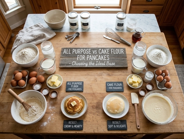 All Purpose vs Cake Flour for Pancakes - Choosing the Ideal Base