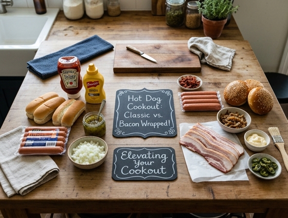 Bacon Wrapped vs Classic for Hot Dog - Elevating Your Cookout
