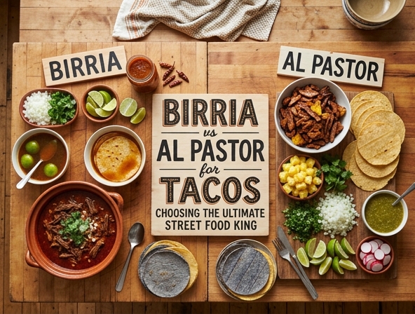 Birria vs Al Pastor for Tacos - Choosing the Ultimate Street Food King