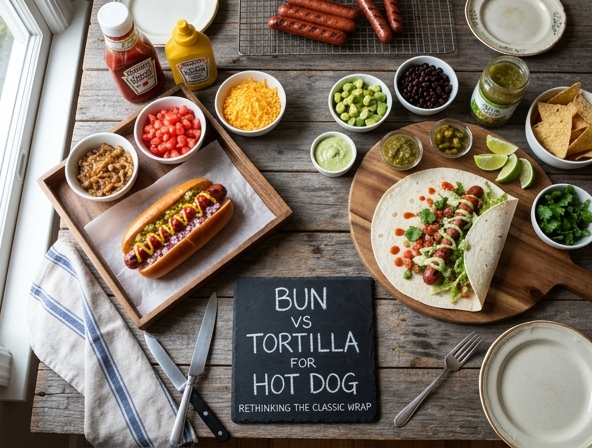 Bun vs Tortilla for Hot Dog - Rethinking The Classic Wrap