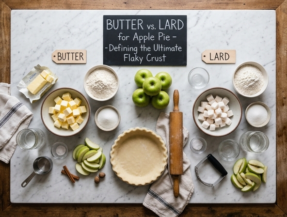 Butter vs Lard for Apple Pie - Defining the Ultimate Flaky Crust