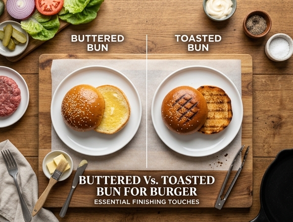 Buttered Vs. Toasted Bun For Burger - Essential Finishing Touches