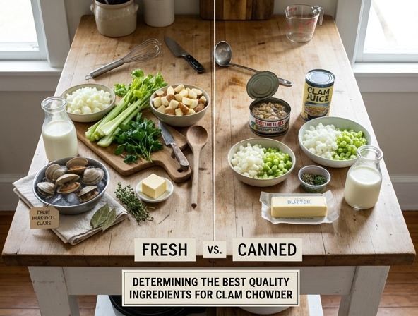 Canned vs Fresh for Clam Chowder - Determining The Best Quality Ingredients