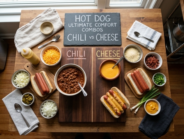 Chili vs Cheese for Hot Dog - Ultimate Comfort Combos
