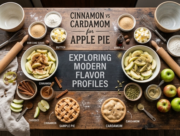 Cinnamon vs Cardamom for Apple Pie - Exploring Modern Flavor Profiles