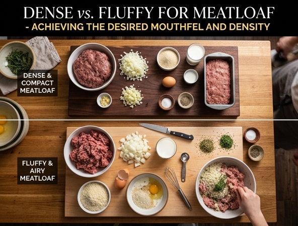 Dense vs Fluffy For Meatloaf - Achieving The Desired Mouthfeel And Density