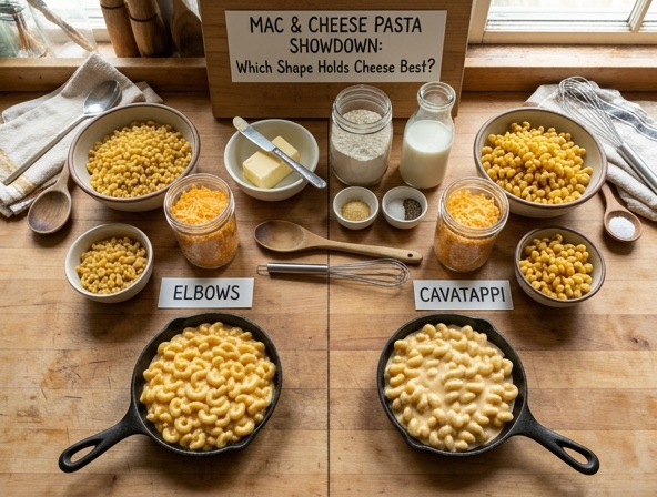 Elbows vs Cavatappi for Macaroni and Cheese - Which Pasta Shape Holds Cheese Best