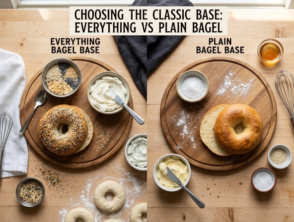 Everything vs Plain for Bagel - Choosing the classic base