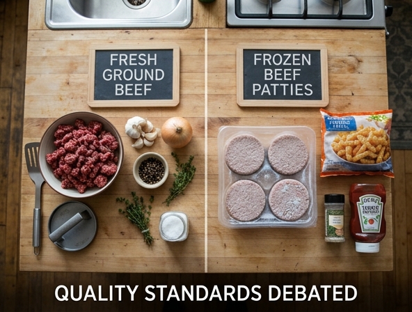 Fresh Vs. Frozen Meat For Burger - Quality Standards Debated