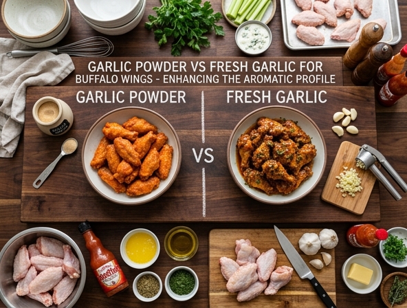 Garlic Powder Vs Fresh Garlic For Buffalo Wings - Enhancing The Aromatic Profile