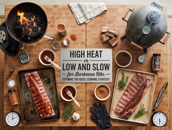 High Heat vs Low And Slow for Barbecue Ribs - Defining The Ideal Cooking Strategy