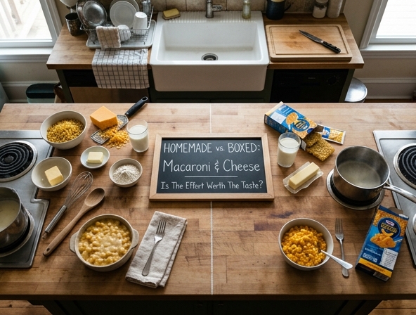 Homemade vs Boxed for Macaroni and Cheese - Is The Effort Worth The Taste