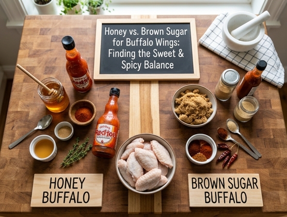 Honey Vs Brown Sugar For Buffalo Wings - Achieving The Perfect Sweet And Spicy Balance
