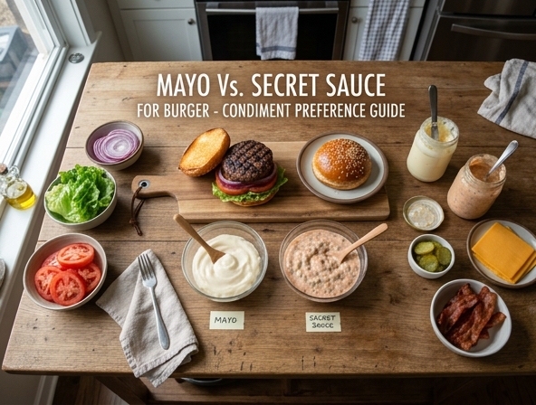 Mayo Vs. Secret Sauce For Burger - Condiment Preference Guide