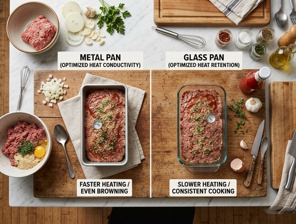 Metal Pan vs Glass Pan For Meatloaf - Optimizing Heat Distribution Methods