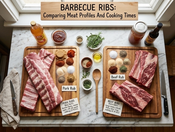 Pork Ribs vs Beef Ribs for Barbecue Ribs - Comparing Meat Profiles And Cooking Times