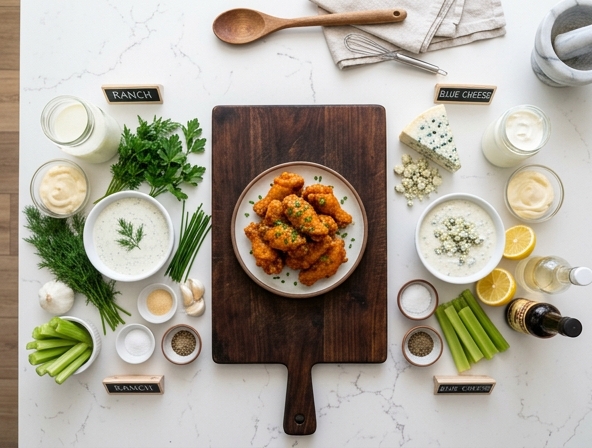 Ranch Vs Blue Cheese For Buffalo Wings - Which Dipping Sauce Reigns Supreme
