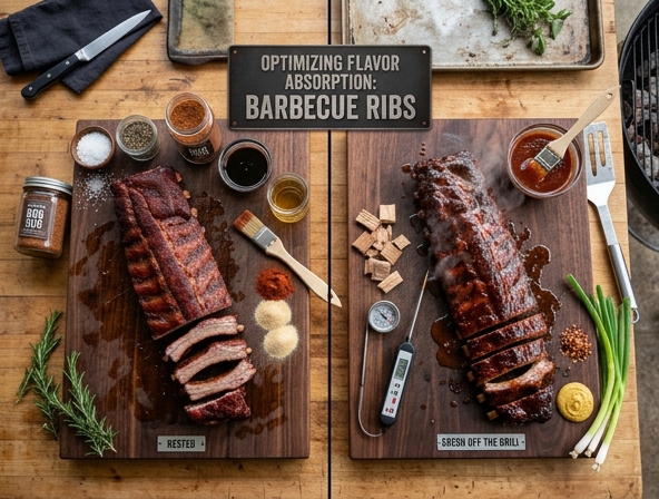 Rested vs Fresh Off The Grill for Barbecue Ribs - Optimizing Flavor Absorption