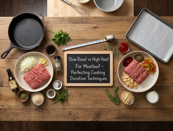 Slow Roast vs High Heat For Meatloaf - Perfecting Cooking Duration Techniques
