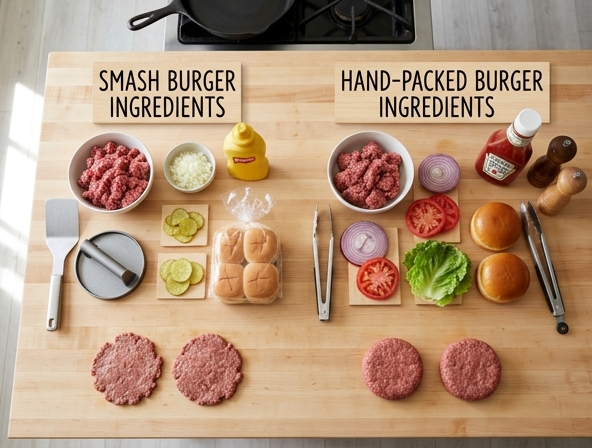Smash Vs. Hand-Packed For Burger - Comparing Patty Techniques