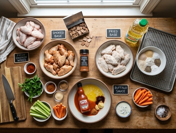 Smoked Vs Fried For Buffalo Wings - Deepening The Flavor Complexity