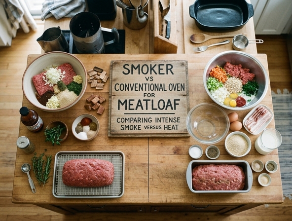 Smoker vs Conventional Oven For Meatloaf - Comparing Intense Smoke Versus Heat