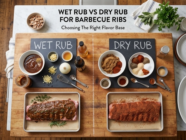 Wet Rub vs Dry Rub for Barbecue Ribs - Choosing The Right Flavor Base