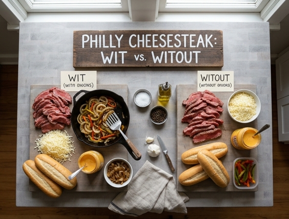 Wit vs Witout for Philly Cheesesteak - Mastering Authentic Onion Preferences